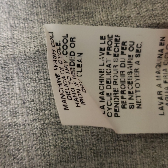 Karen Kane Cropped Pants Size M Lightweight Gray Elastic Waist High Rise Pockets - Picture 9 of 10